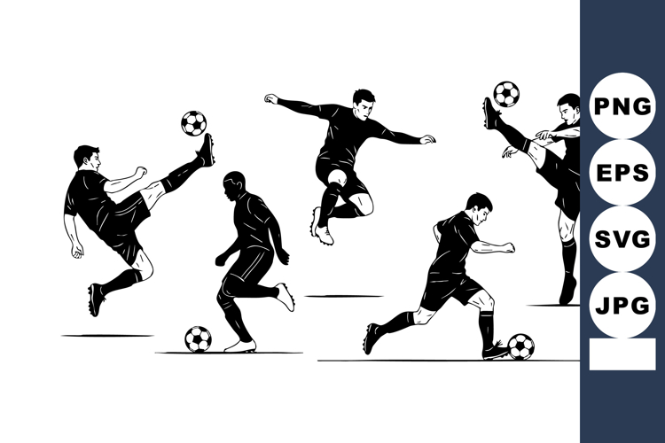 Soccer Vector Image 4