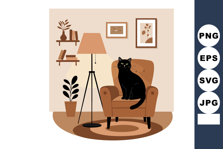 Bookshelf Clipart Image 20