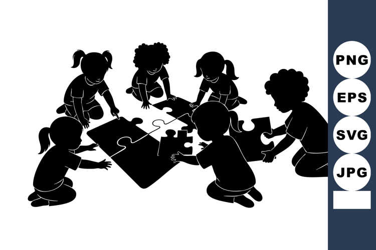 Puzzle Vector Image 17