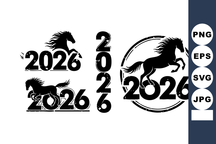 Running Horse Silhouette