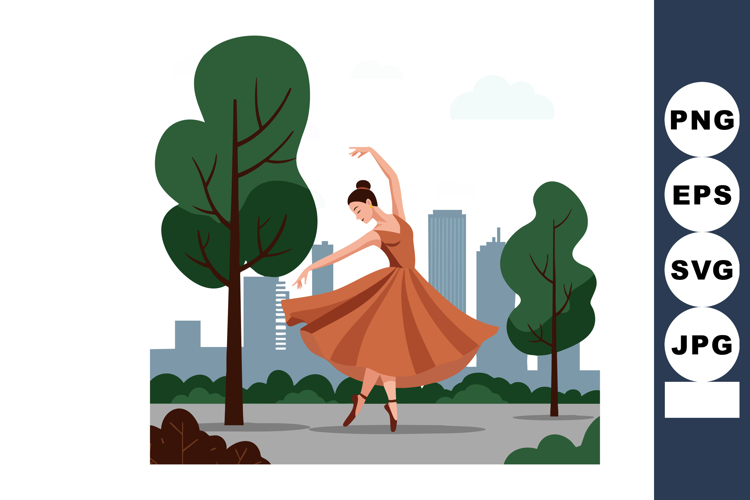 Ballerina Clipart Image 10