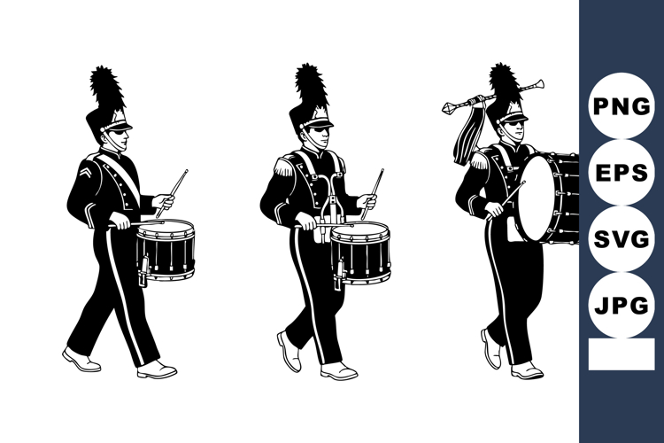 Marching Band Vector Image 5