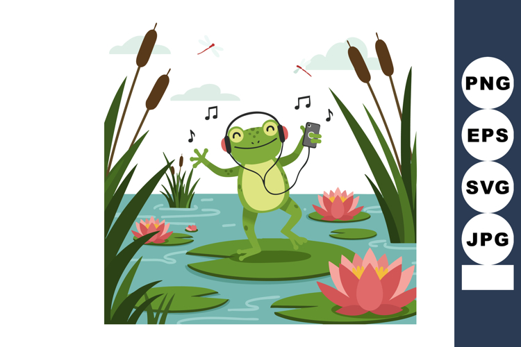 Frog Clipart Image 23