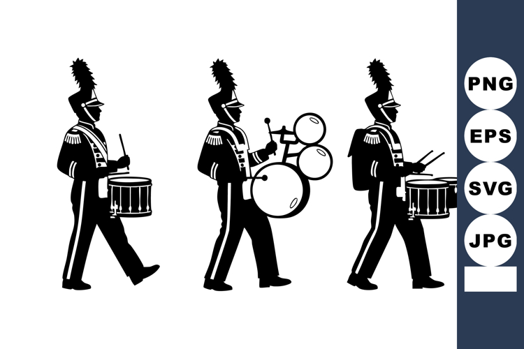 Marching Band Silhouette Image 5