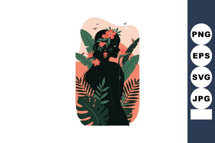 Coral Silhouette Image 13