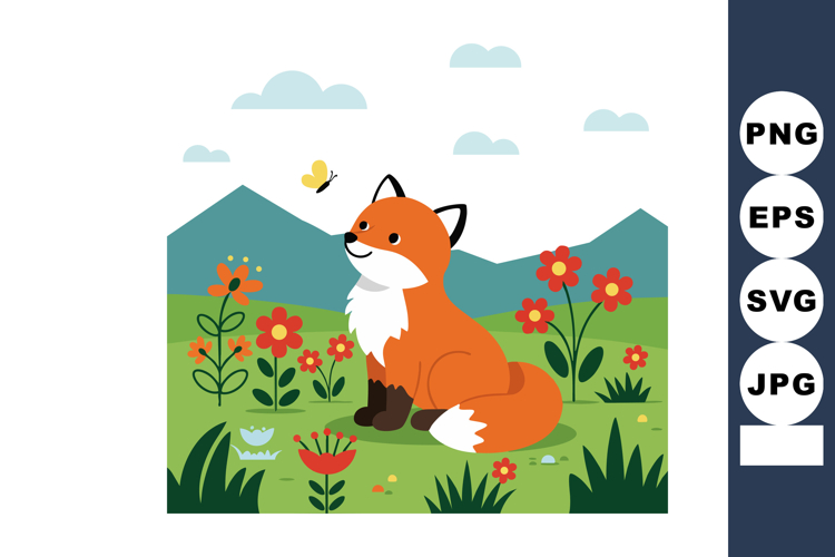 Fox Clipart Image 16