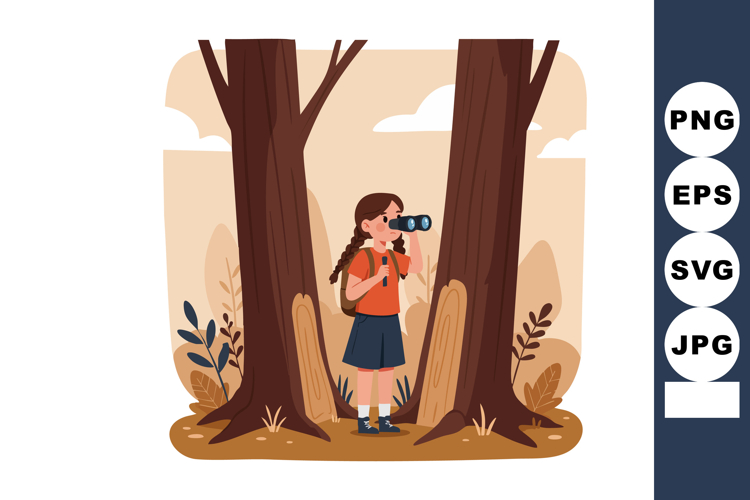 Binocular Clipart Image 8