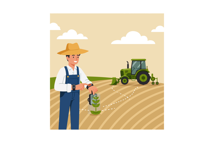 Farmer Clipart Image 5