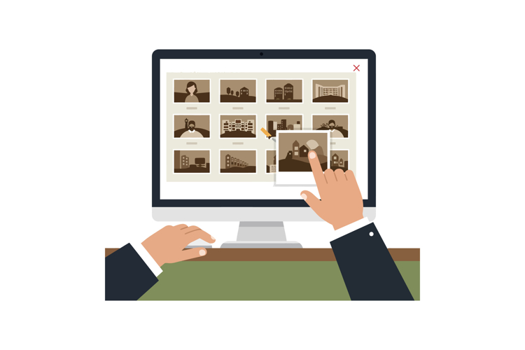 Computer Screen Clipart Image 3