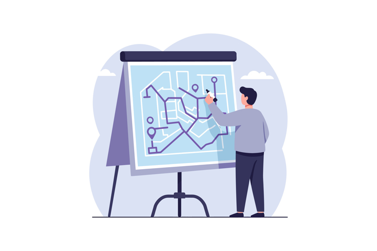 Map Clipart Image 9