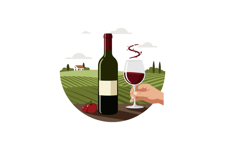 Wine Clipart Image 20