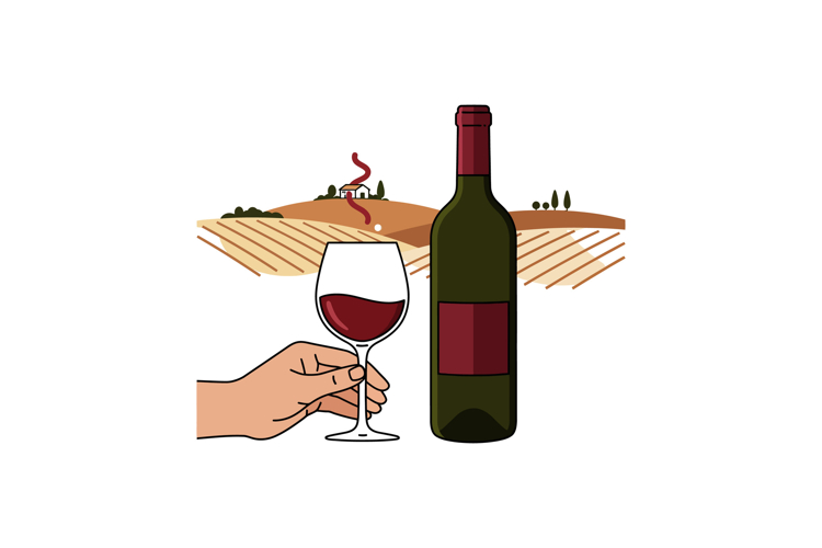 Wine Clipart Image 19