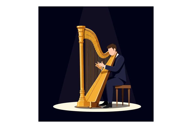 Harp Clipart Image 6