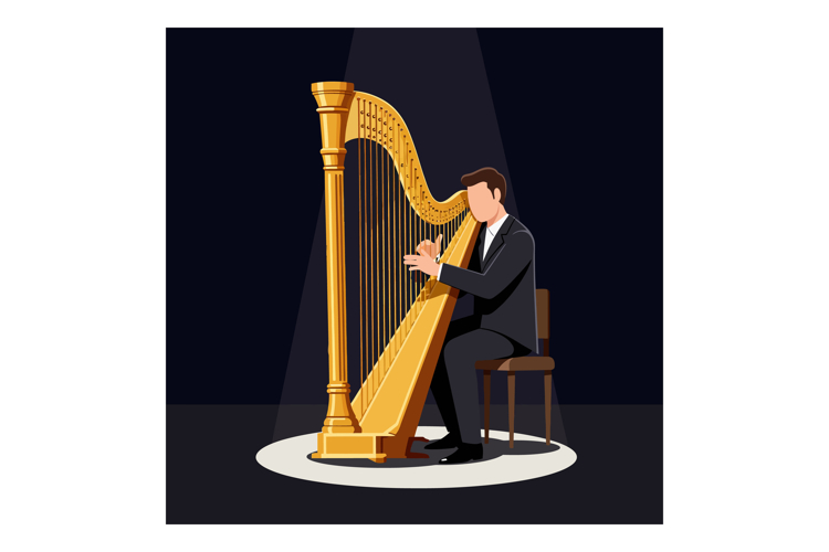 Harp Clipart Image 4