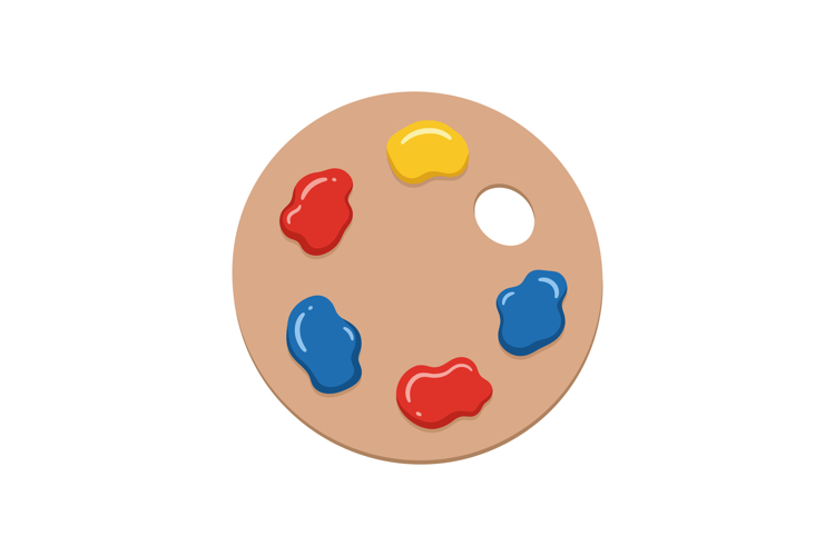 Paint Palette Clipart Image 13