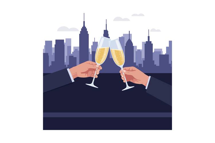 Champagne Clipart Image 6