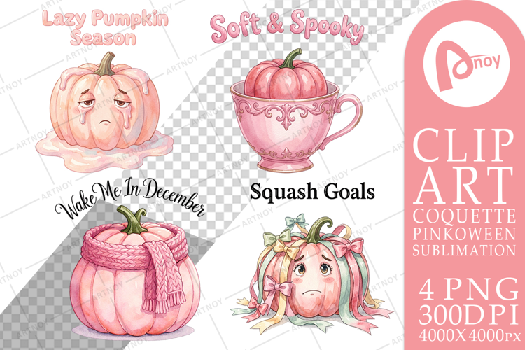 Unbothered Pink Pumpkin Sublimation