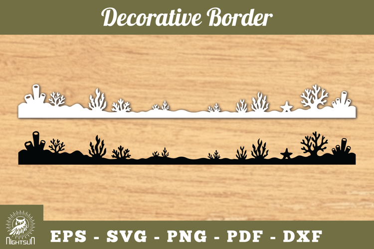 Summer Border SVG example image 1