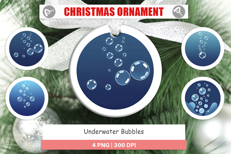 Ornament Underwater Bubbles