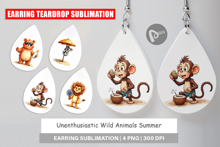 Sublimation Earring Designs Image 7