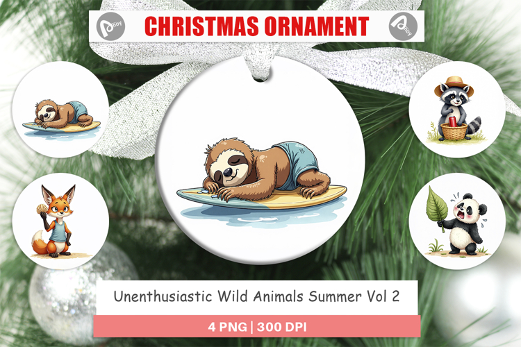 Christmas Ornament Sublimation Designs