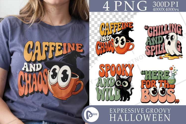 Unhinged Chaotic Halloween Sublimation