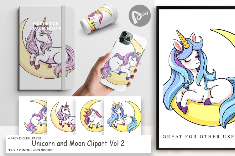 Unicorn Clipart Image 17