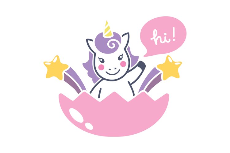 Unicorn Vector Image 4