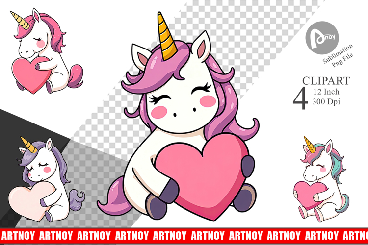 Unicorn PNG Image 13