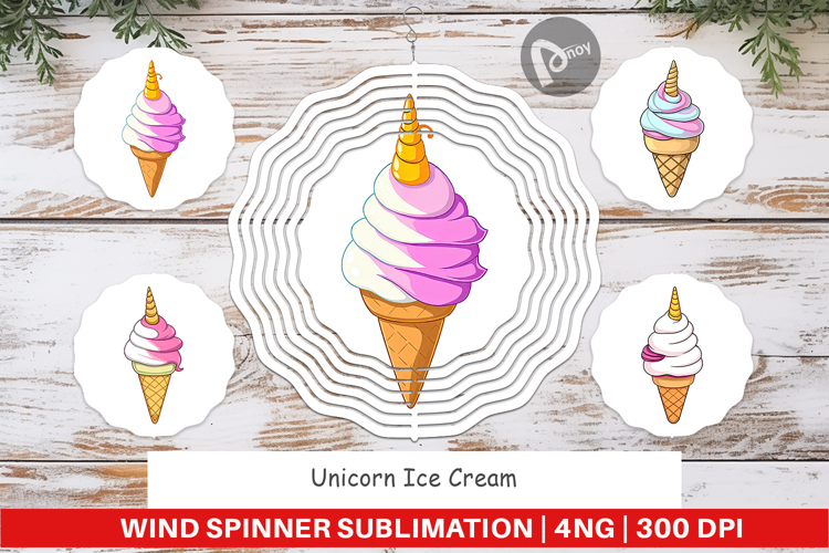 Wind Spinner Magical Ice Cream
