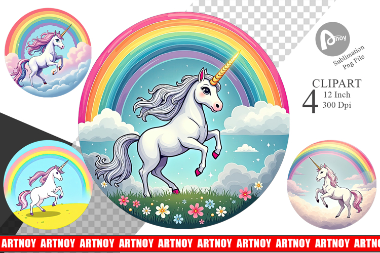 Unicorn PNG Image 23