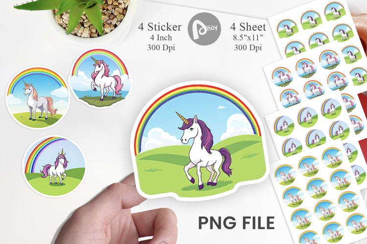 Unicorn PNG Image 6