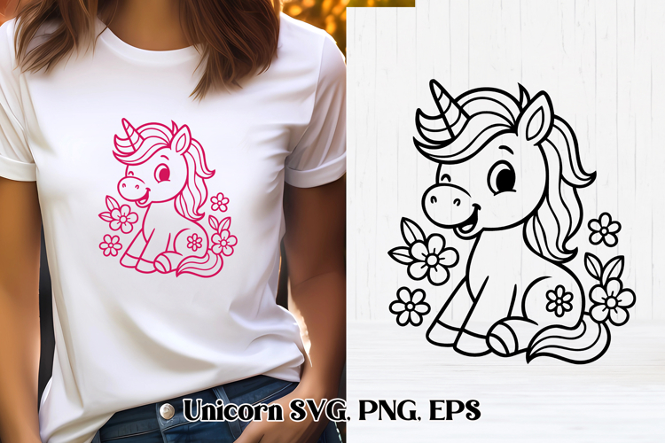 Unicorn Silhouette Image 21