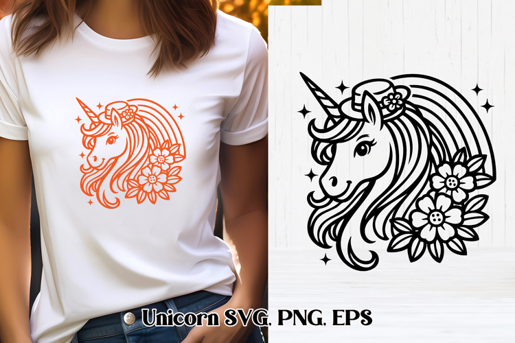 Unicorn Silhouette Image 16