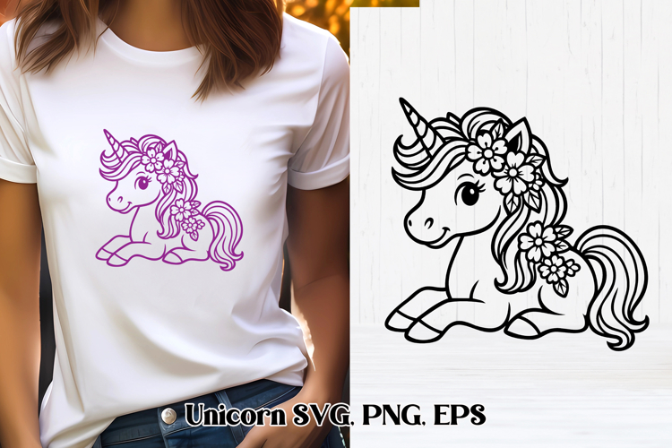 Unicorn Silhouette Image 14