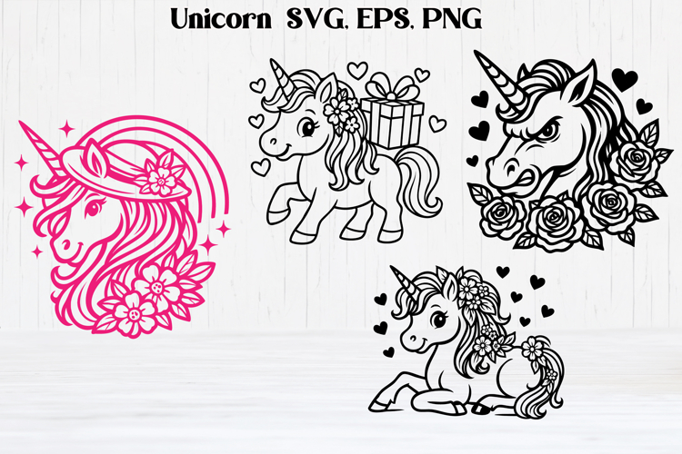 Unicorn Silhouette Image 3