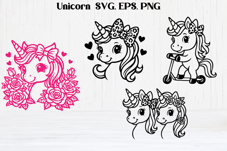 Unicorn Silhouette Image 2