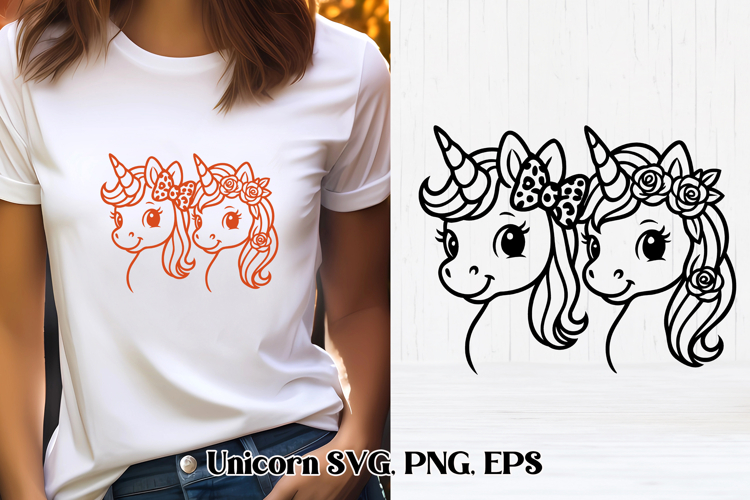 Unicorn Silhouette Image 7