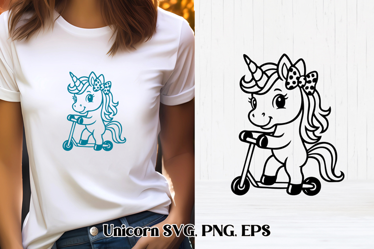 Unicorn Silhouette Image 6