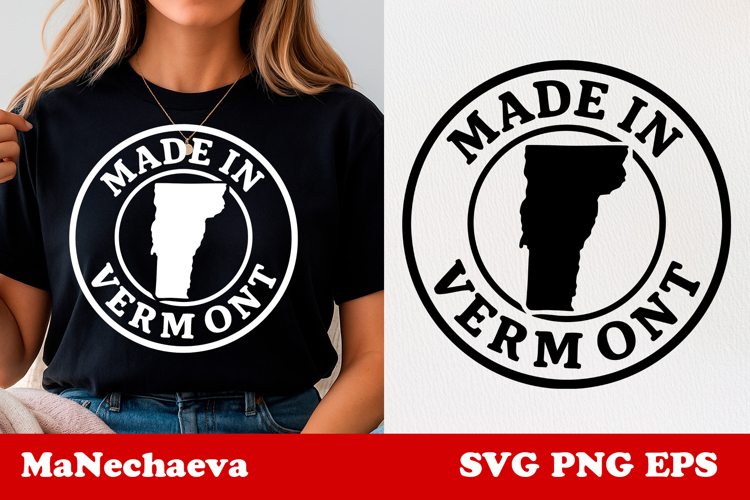 United States Postage Stamp SVG | Made in Vermont Design