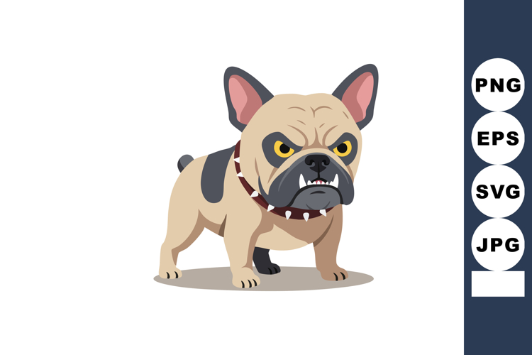 Spiked Dog Collar Clipart Image 2