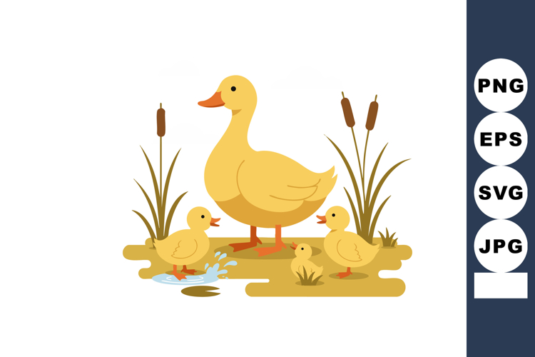 Duck Clipart Image 22