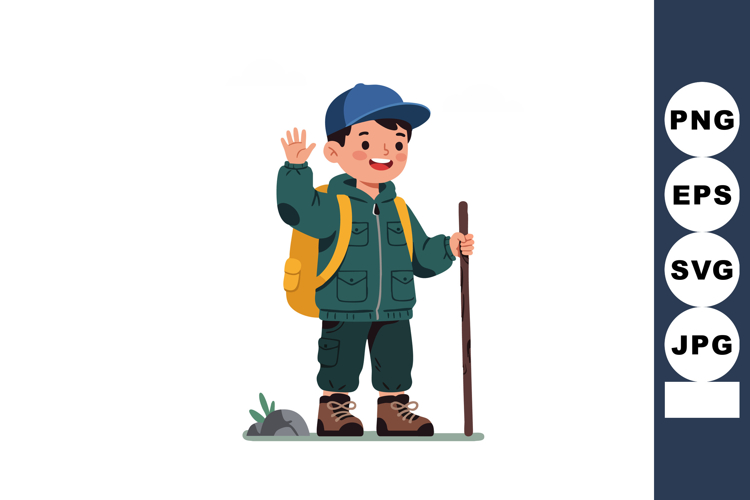 Hiking Clipart Image 4