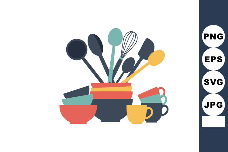 Kitchen Utensils Clipart Image 13