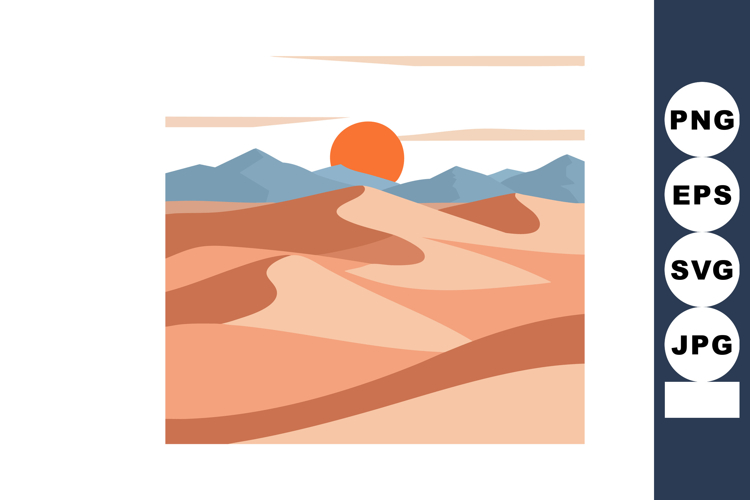 Mountains Clipart Image 20