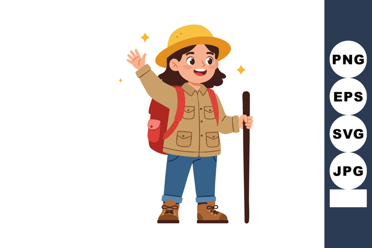 Hiking Clipart