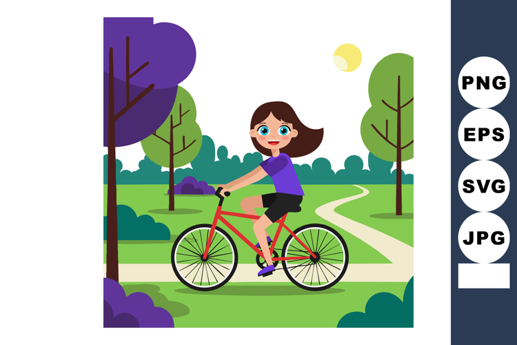 Bicycle Clipart Image 9