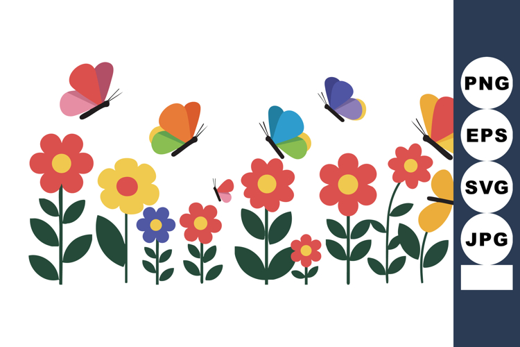 Flying Butterfly Clipart Image 16