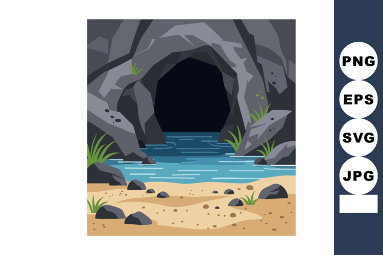 Cave Clipart Image 13