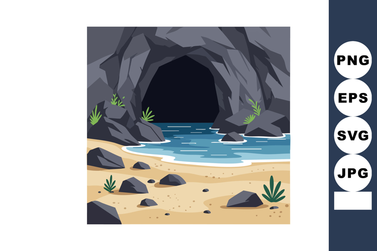 Cave Clipart Image 12